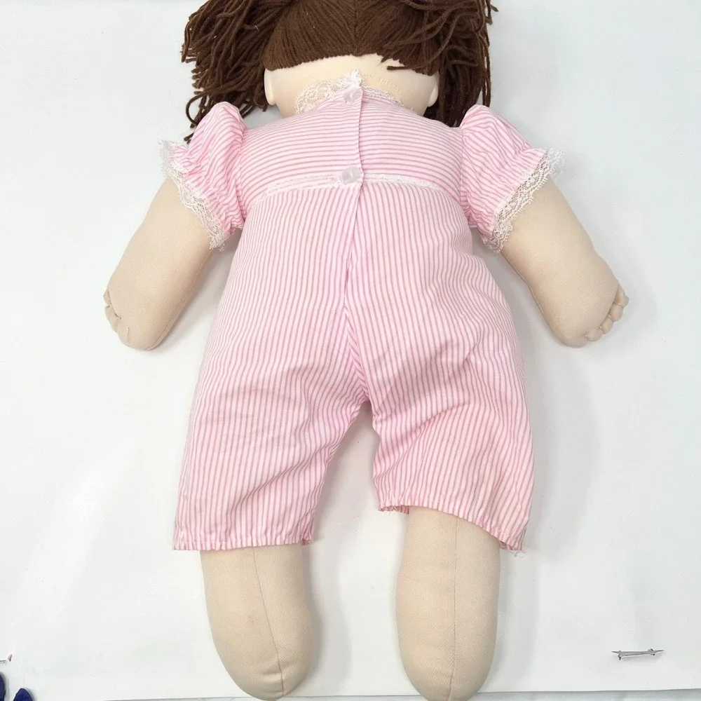 Vintage 1984 Martha Nelson Thomas Original Doll Baby‎ Brown Hair Pink Outfit 16